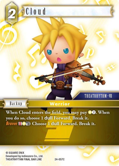 Cloud - Foil - Final Fantasy TCG