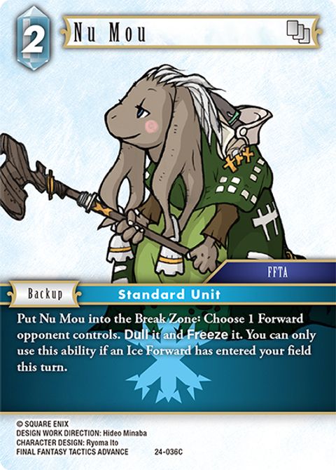 Nu Mou - Foil - Final Fantasy TCG