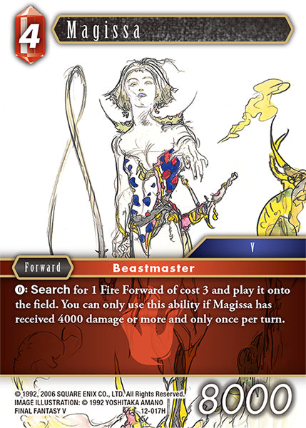 Magissa 12-017H Foil - Final Fantasy TCG