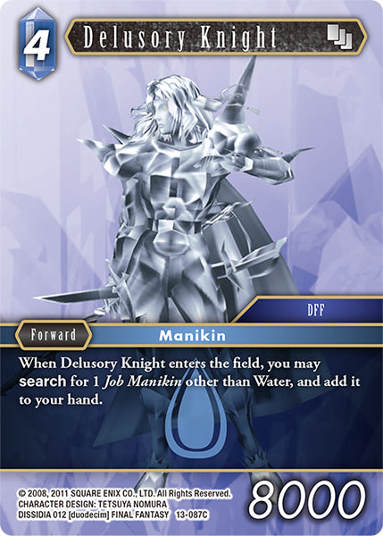Delusory Knight 13-087C Foil - Final Fantasy TCG