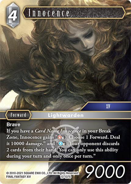 Innocence 13-137S Foil - Final Fantasy TCG
