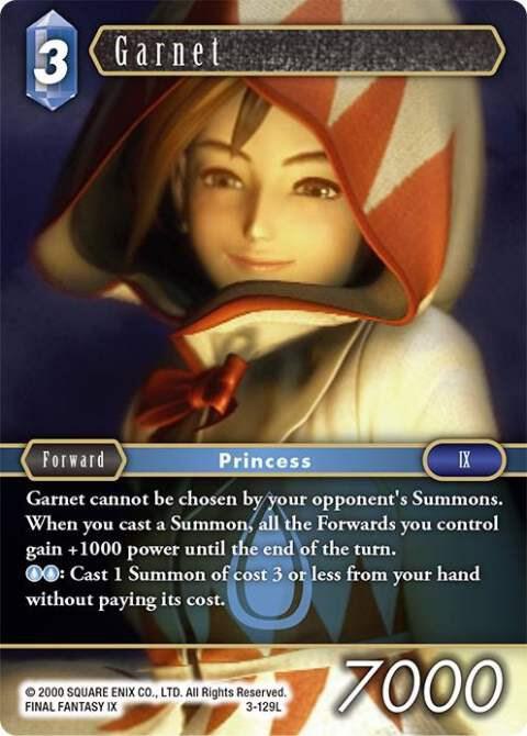 Garnet 3-129L - Final Fantasy TCG