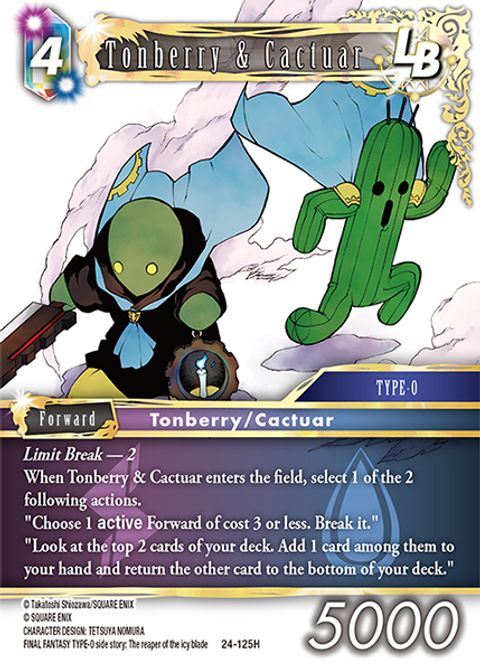Tonberry & Cactuar LB - Foil