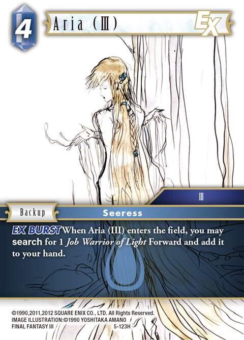Aria (III) 5-123H Foil - Final Fantasy TCG