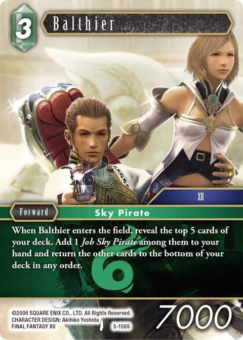 Balthier 5-156S Foil - Final Fantasy TCG