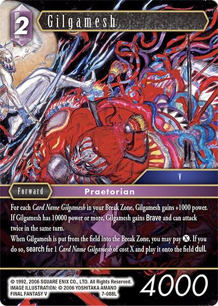 Gilgamesh 7-088L - Final Fantasy TCG