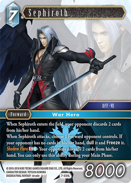 Sephiroth 7-034L - Final Fantasy TCG