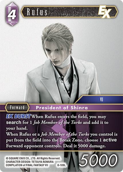 Rufus 8-109L - Final Fantasy TCG