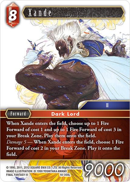 Xande 10-008L - Final Fantasy TCG