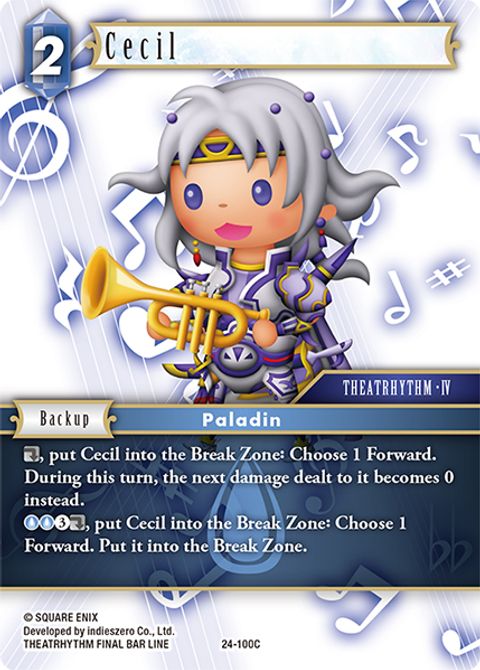 Cecil - Foil - Final Fantasy TCG