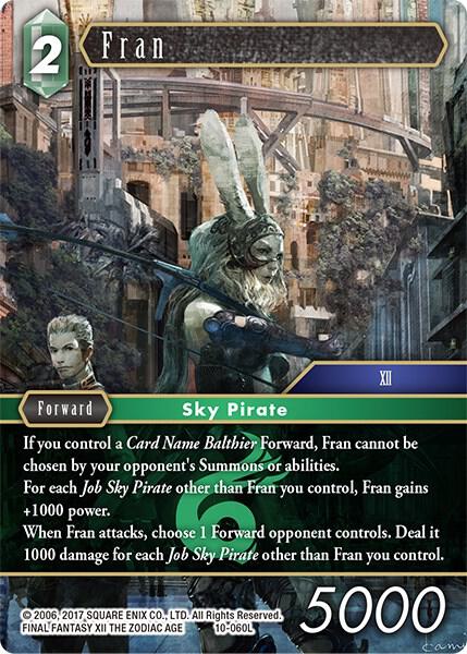 Fran 10-060L - Final Fantasy TCG