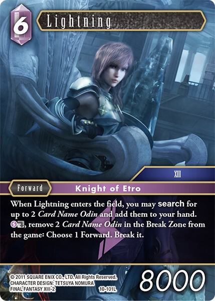 Lightning 10-101L - Final Fantasy TCG