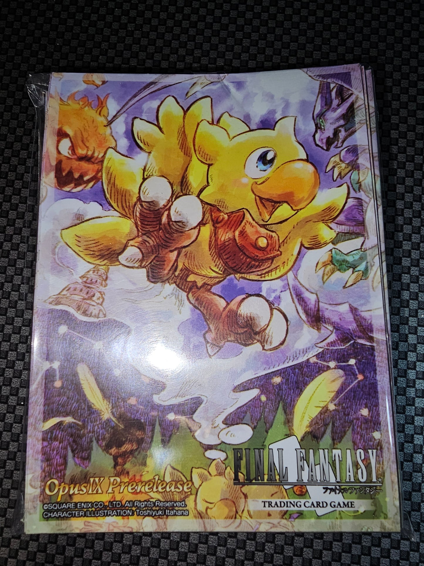 Opus IX Prerelease Sleeves - Chocobo (50 Count)