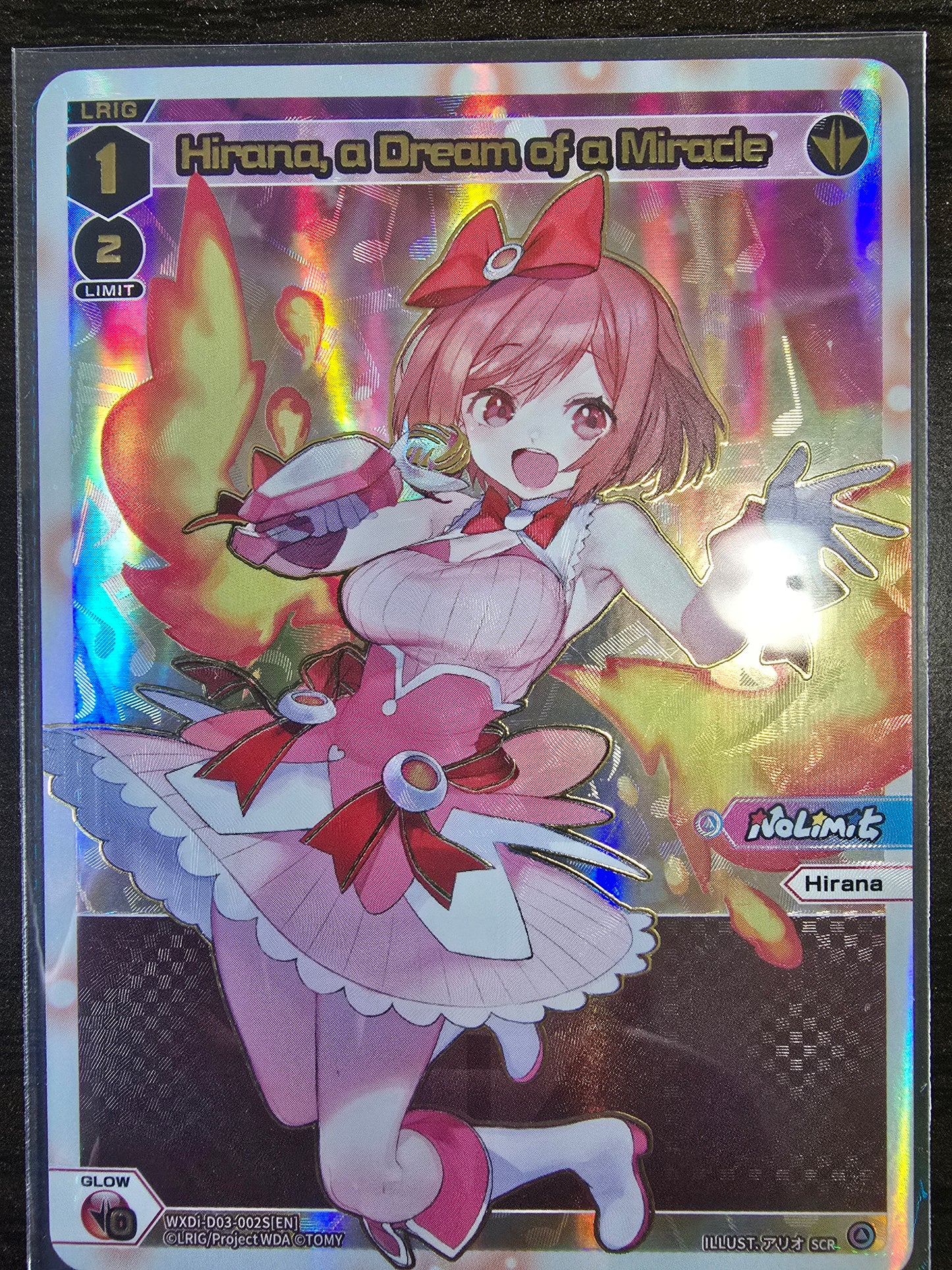 Hirana, a Dream of a Miracle (SCR) - Wixoss Glowing Diva