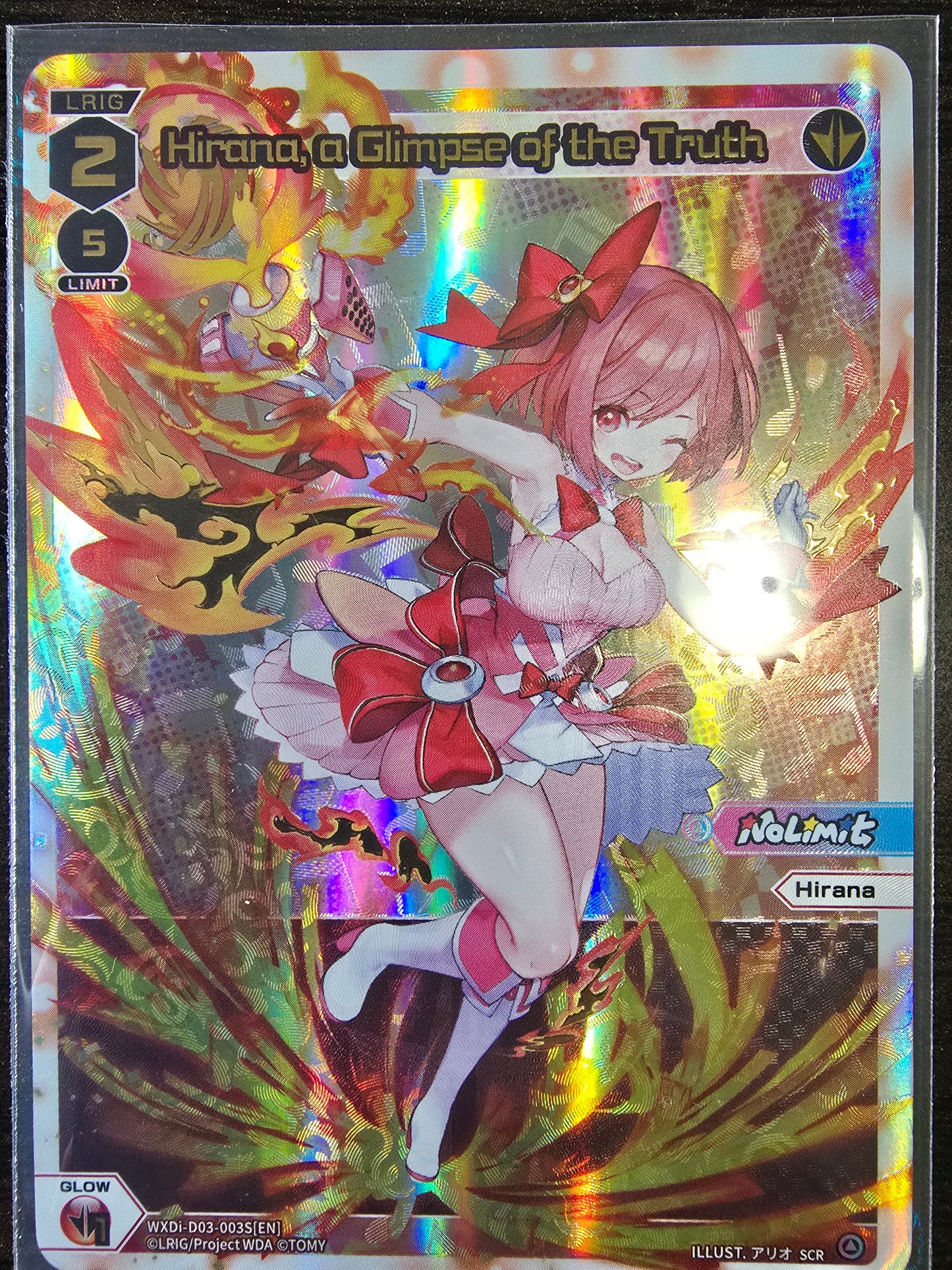 Hirana, a Glimpse of the Truth (SCR) - Wixoss Glowing Diva