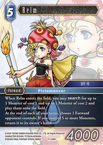 Relm 11-124H - Final Fantasy TCG
