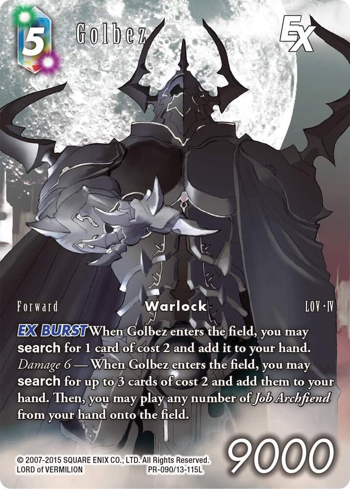 Golbez PR-090/13-115L Full Art - Final Fantasy TCG