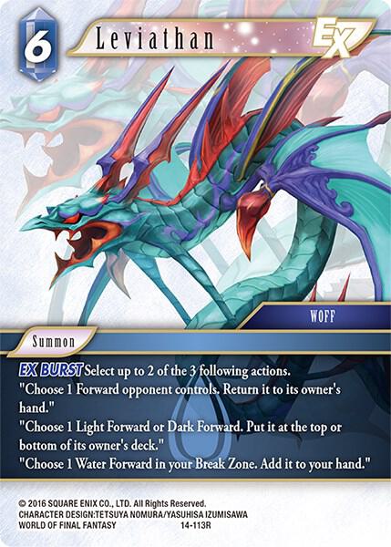 Leviathan 14-113R - Final Fantasy TCG
