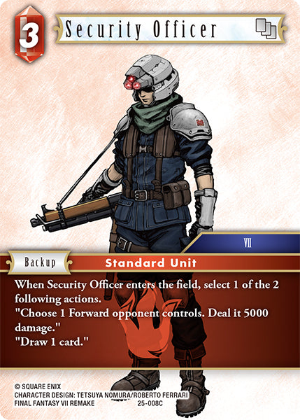 Security Officer 25-008C Foil