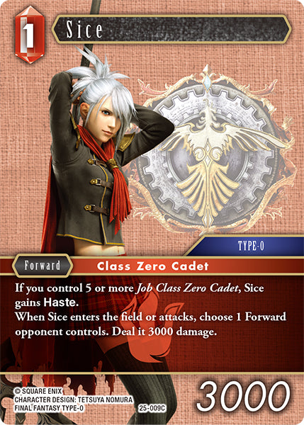 Sice 25-009C - Final Fantasy TCG