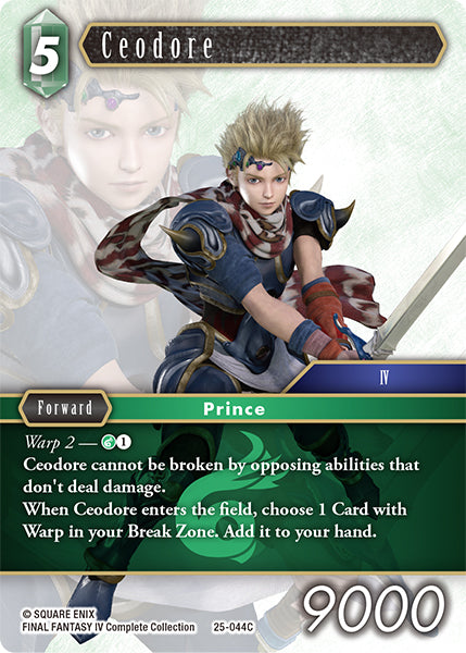 Ceodore 25-044C Foil - Final Fantasy TCG