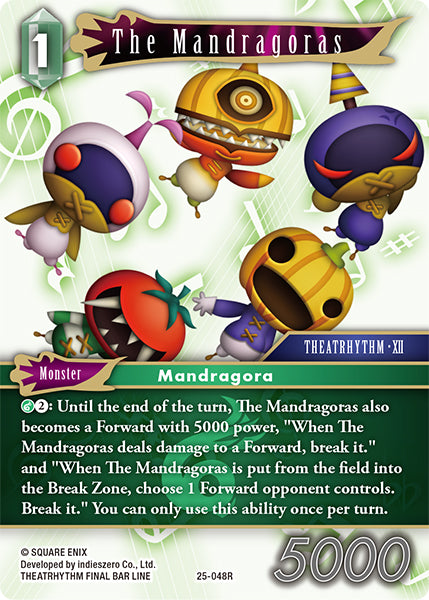 The Mandragoras 25-048R - Final Fantasy TCG