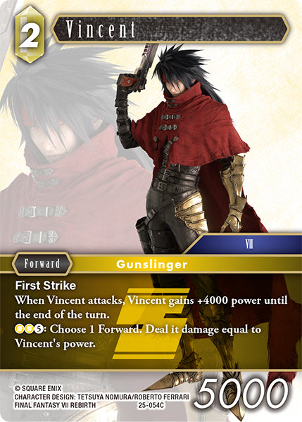 Vincent 25-054C - Final Fantasy TCG
