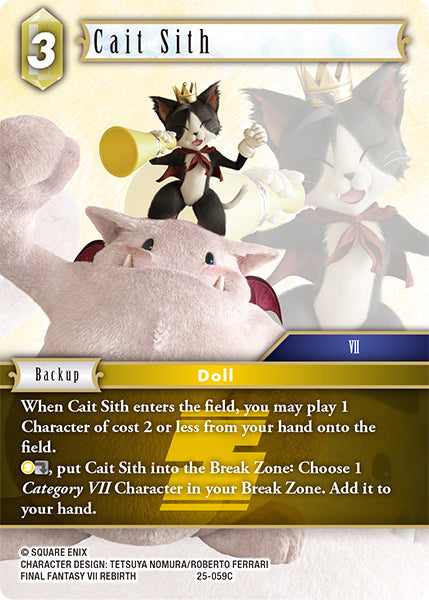 Cait Sith 25-059C - Final Fantasy TCG