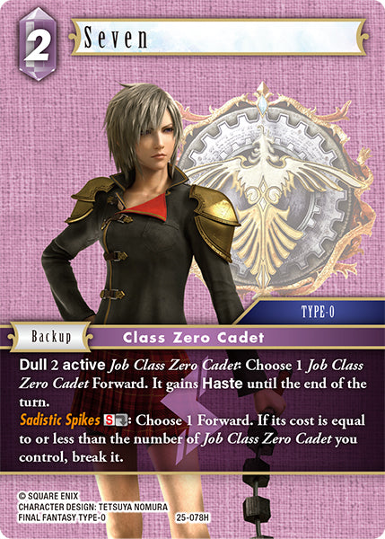 Seven 25-078H - Final Fantasy TCG