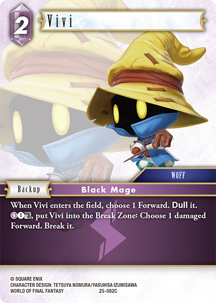 Vivi 25-082C - Final Fantasy TCG