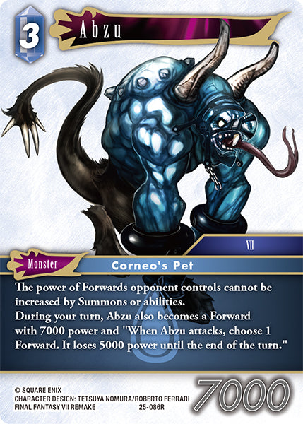 Abzu 25-086R - Final Fantasy TCG