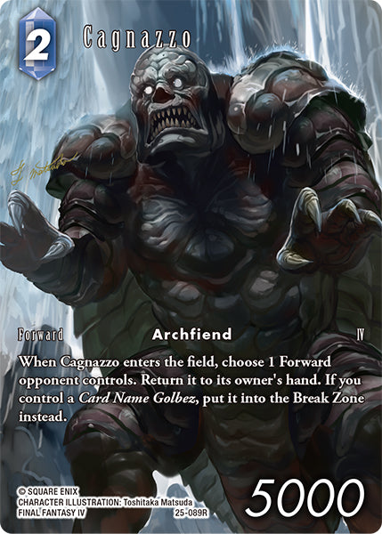 Cagnazzo 25-089R (Full Art)