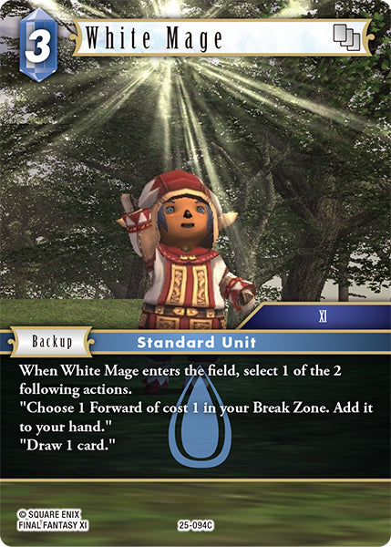 White Mage 25-094C - Final Fantasy TCG