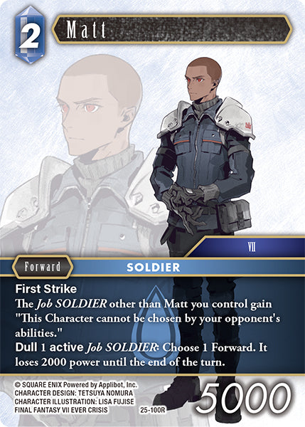 Matt 25-100R - Final Fantasy TCG