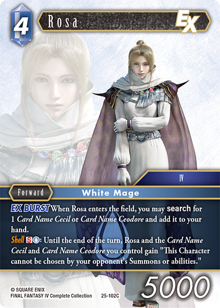 Rosa 25-102C Foil - Final Fantasy TCG