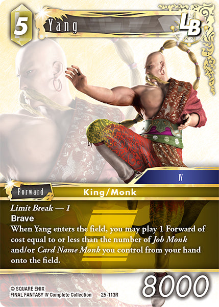 Yang 25-113R - Final Fantasy TCG