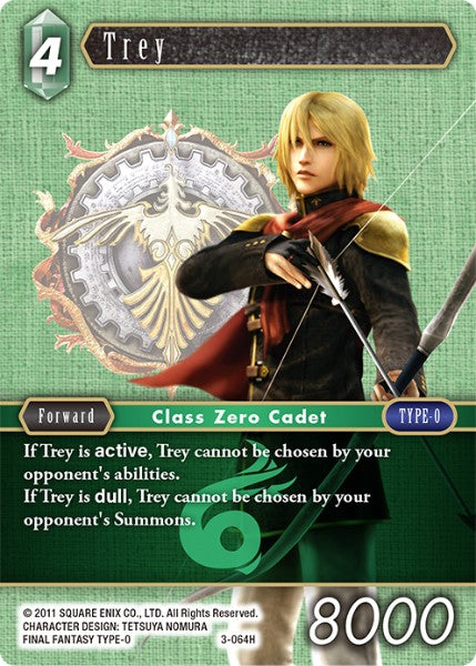 Trey 3-064H Foil - Final Fantasy TCG