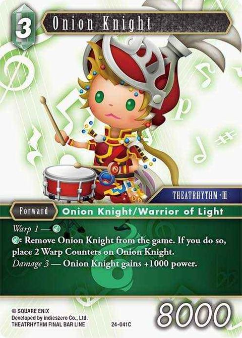 Onion Knight - Foil - Final Fantasy TCG