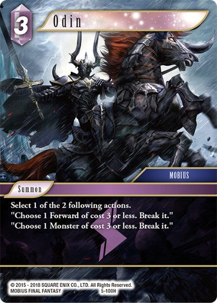 Odin 5-100H Foil - Final Fantasy TCG