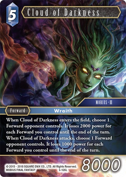 Cloud of Darkness 5-126L Foil - Final Fantasy TCG