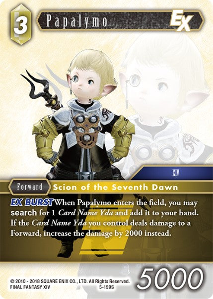 Papalymo 5-159S Foil - Final Fantasy TCG