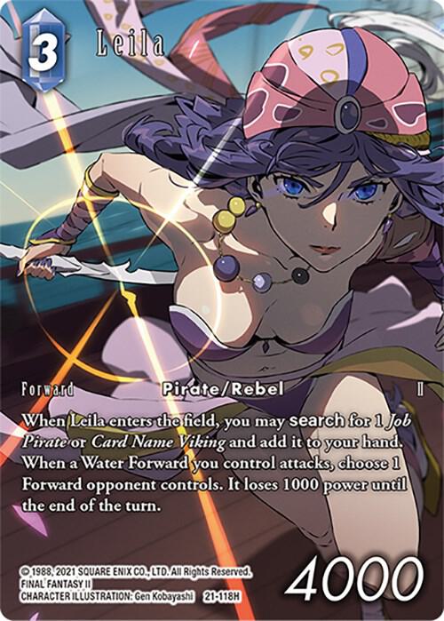 Leila 21-118H (Full Art) - Final Fantasy TCG