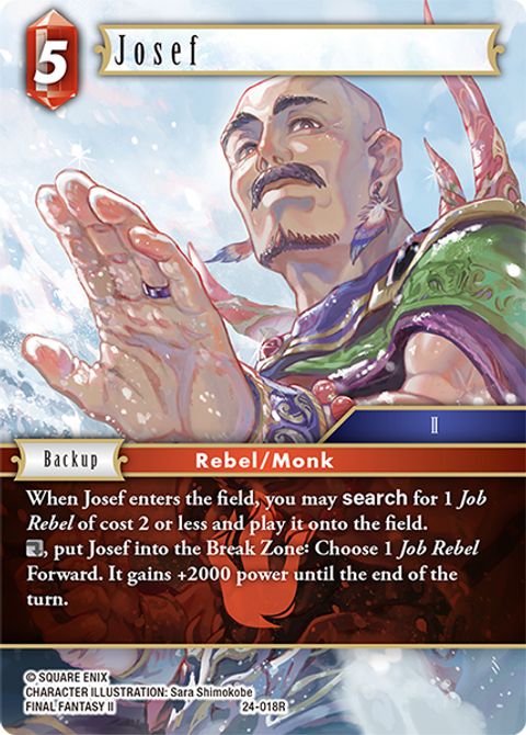 Josef - Foil - Final Fantasy TCG