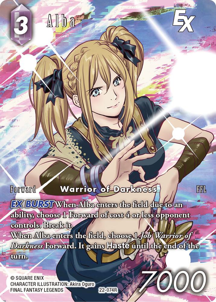 Alba 22-074R (Full Art) - Final Fantasy TCG