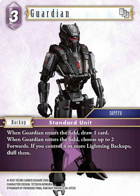 Guardian - Foil - Final Fantasy TCG