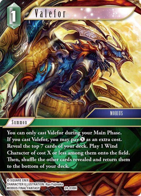 Valefor - Foil - Final Fantasy TCG