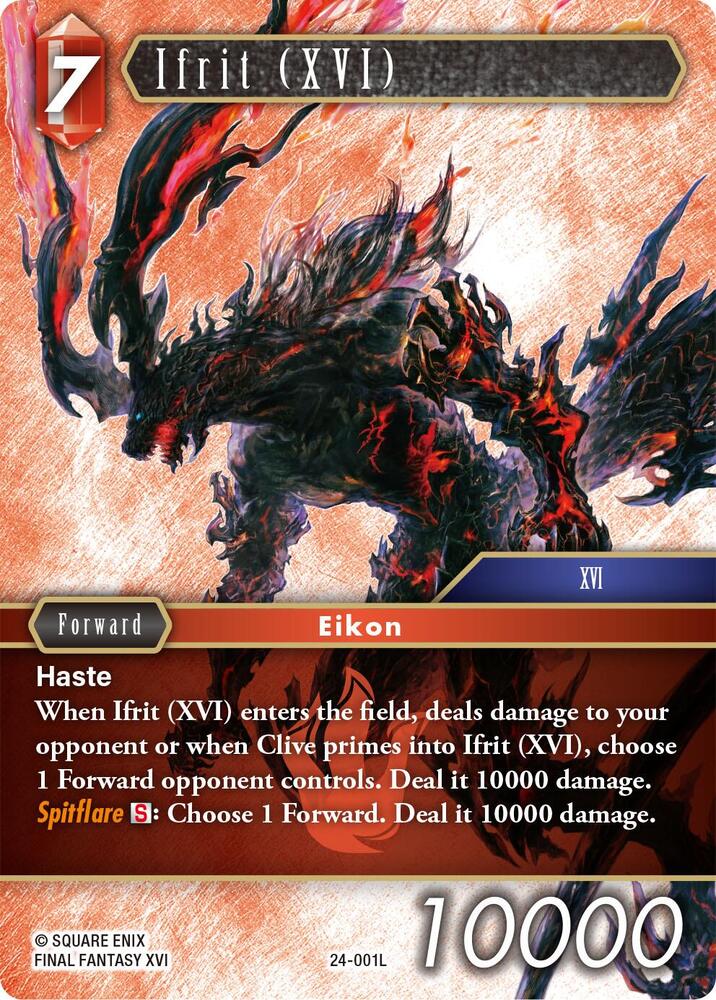 Ifrit (XVI) - Foil - Final Fantasy TCG