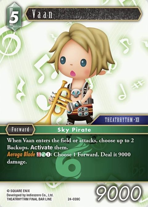 Vaan - Foil - Final Fantasy TCG