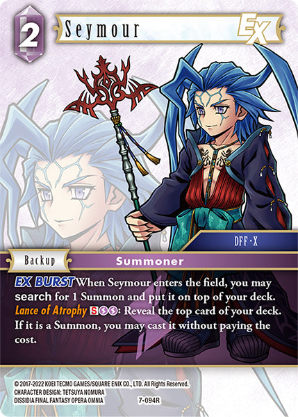 Seymour 7-094R Foil - Final Fantasy TCG