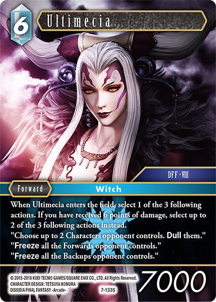 Ultimecia 7-133S Foil - Final Fantasy TCG